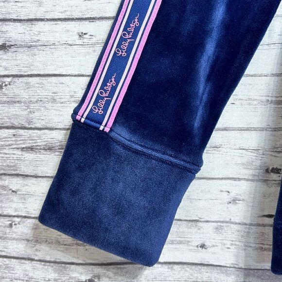 Lilly Pulitzer Velour 1/2 Zip Skipper Popover - Picture 7 of 11